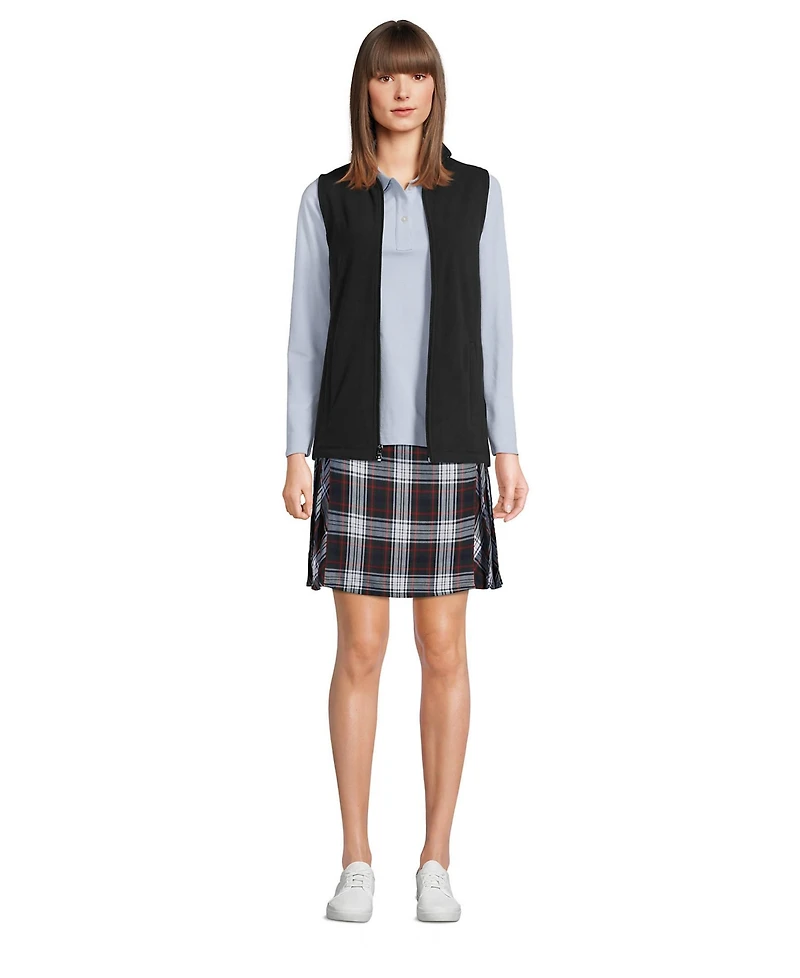 Lands' End Women's Lightweight Fleece Vest Jackets