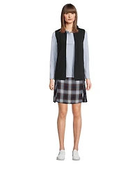 Lands' End Women's Lightweight Fleece Vest Jackets