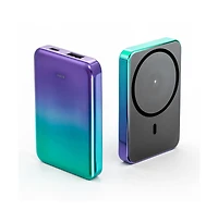 GabbaGoods 5000mAh Metallic Magsafe 10W Wireless Charging Power Bank