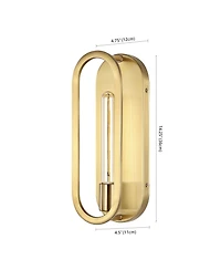 Emilia Modern Bohemian Iron Led Sconce