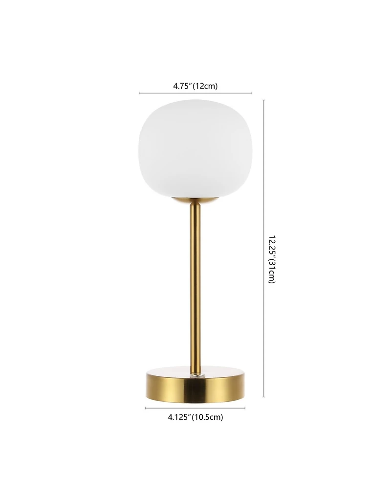 Natalia Modern Minimalist Iron Rechargeable Integrated Led Table Lamp