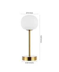 Natalia Modern Minimalist Iron Rechargeable Integrated Led Table Lamp