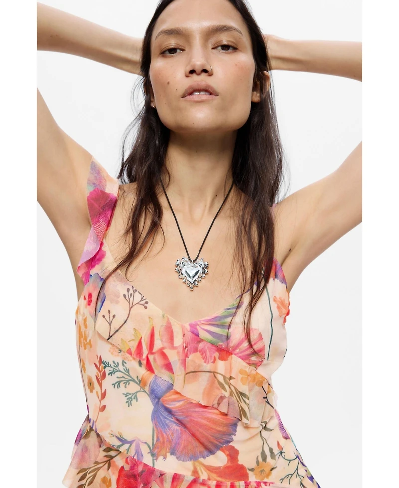 Desigual Women's T-shirt Designed by Mr. Christian Lacroix