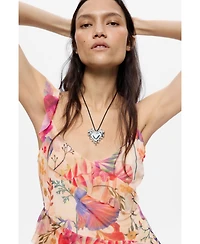 Desigual Women's T-shirt Designed by Mr. Christian Lacroix