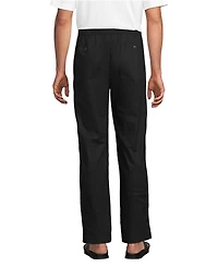 Lands' End Men's Linen Cotton E-Waist Pant
