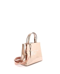 Pre-Owned Off White Mini Box Tote Printed Patent