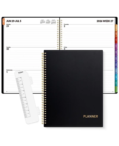 Gnuadz Academic Planner 2026-2027 Weekly Monthly Spiral-bound