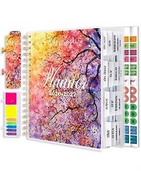 Gnuadz Hardcover Academic Planner 2026-2027 Botanical