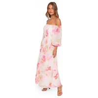 Petal and Pup Women's Chantel Off Shoulder Maxi Dress