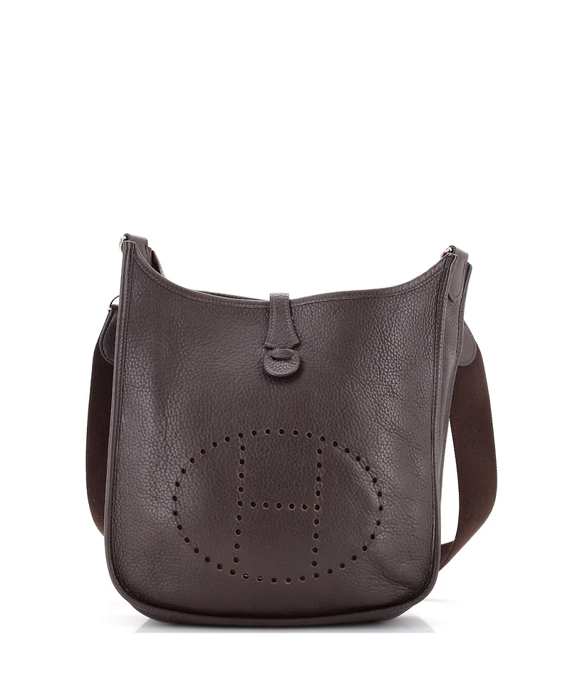 Pre-Owned HERMES Pm Evelyne Bag Gen Ii Clemence