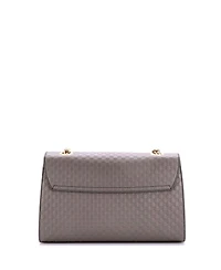 Pre-Owned Gucci Medium Emily Chain Flap Bag Microguccissima Leather