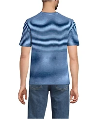 Lands' End Men's Short Sleeve Cotton Linen Tee