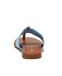 Lands' End Women's Haven Stretch Raffia Sandals