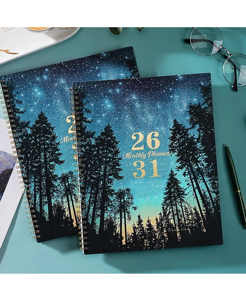 Gnuadz 5-Year Monthly Planner 2026-2031 Pocket Tabs Notes