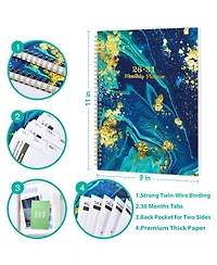 Gnuadz 2026-2031 Monthly Planner 5 Year Calendar Tabs