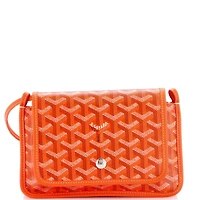 Pre-Owned Goyard Plumet Clutch Wallet Coated Canvas
