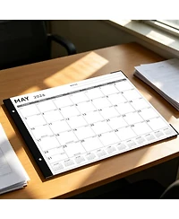 Gnuadz Desk Calendar 2026 18 Months Jan-Jun 2027 Notes Thick Paper Home Office School