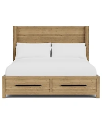 Davie King Storage Panel Bed