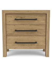 Davie 3-Pc. Queen Storage Bedroom Set (Panel Bed