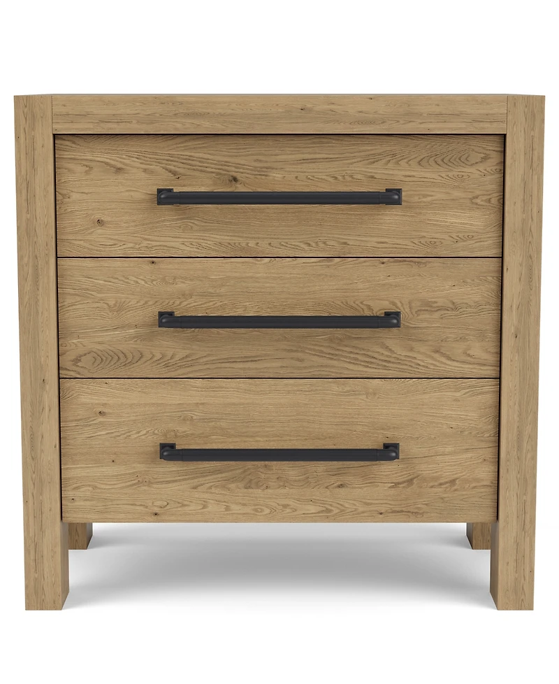 Davie 3-Pc. King Storage Bedroom Set (Upholstered Bed