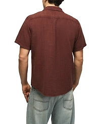 Lucky Brand Men's Double Gauze Short-Sleeve Shirt