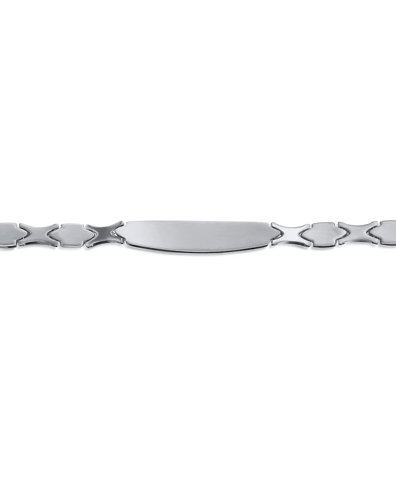 Bling Jewelry Fashionable Medical Identification Blank Medical Id Bracelet Stainless Steel