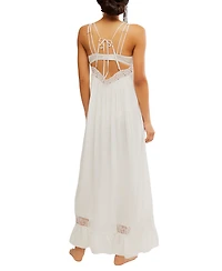 Free People Women's Viscose Kiss Me Later Slip Dress