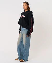 Abrand Women's 99 Kit Baggy-Fit Wide-Leg Jeans