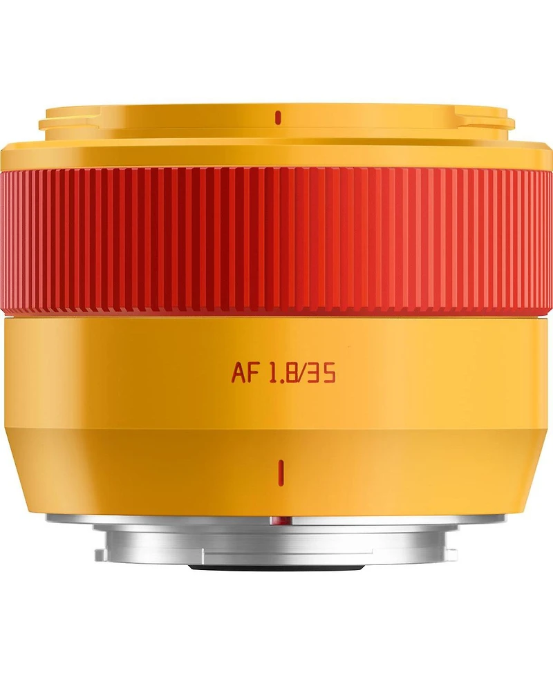 TTArtisan Af 35mm f/1.8 Lens for Fujifilm X Mount, Orange Limited Edition