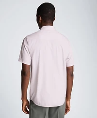 Kenneth Cole Men's Short-Sleeve Button-Front Shirt