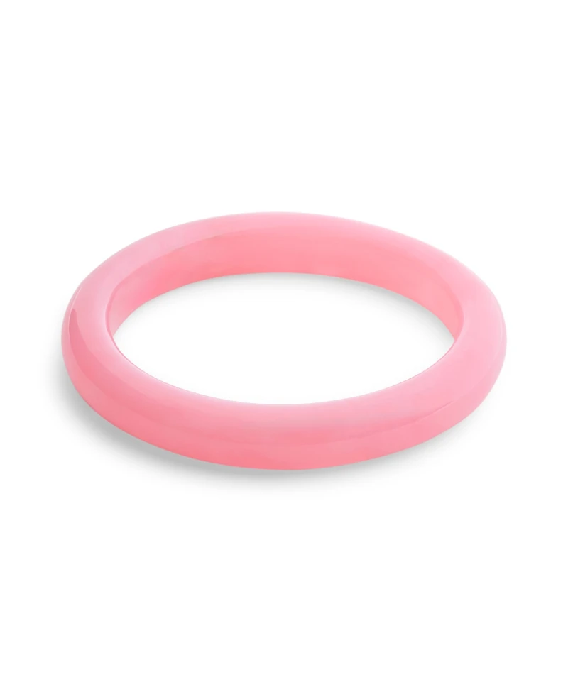 Coach Pink Signature C Resin Bangle Bracelet