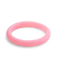Coach Pink Signature C Resin Bangle Bracelet