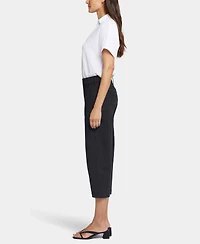 Nydj Women's High-Rise Straight-Leg Utility Pants
