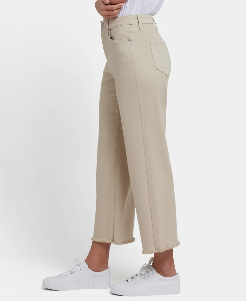 Nydj Women's High-Rise Coco Relaxed Wide-Leg Crop Jeans