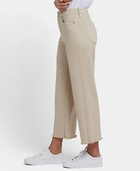 Nydj Women's High-Rise Coco Relaxed Wide-Leg Crop Jeans