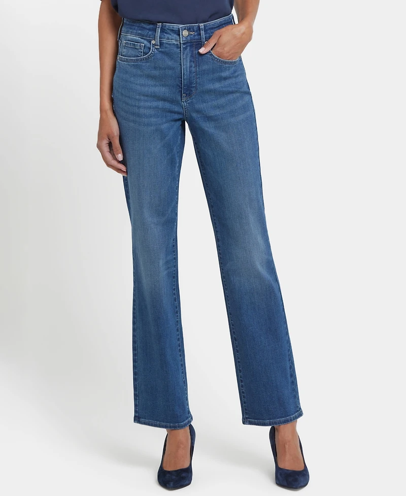 Nydj Women's High-Rise Marilyn Straight Jeans