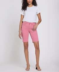 Nydj Women's Briella Jean Shorts with Side Slits