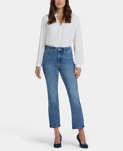 Nydj Women's High-Rise Marilyn Straight Ankle Jeans