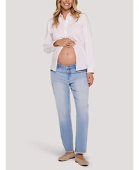 Motherhood Maternity Under the Belly Slim Straight Leg Jeans
