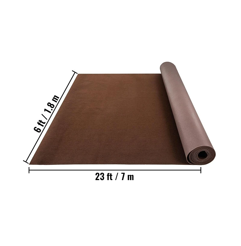 Sugift Deep Marine Carpet 32 oz Boat Carpeting Latex Backing