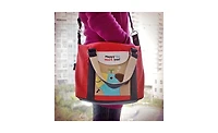Urtala Embroidered Applique Duffle Tote Bag / Shoulder Bag / Travel Bag