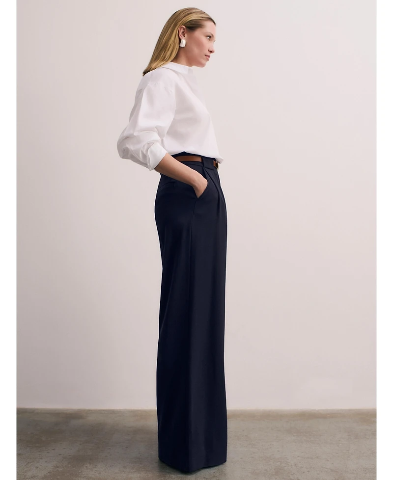 The Fold Women's Lyon Clever Crepe Pants