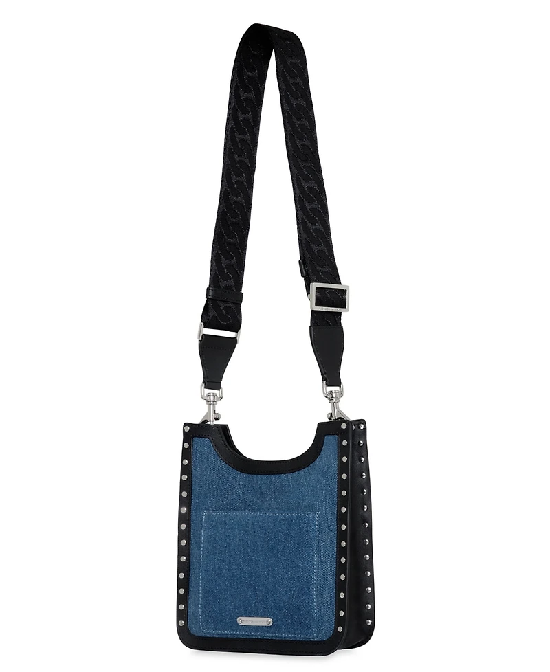 Rebecca Minkoff Darren Surplus Denim Mini Shoulder Handbag