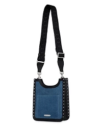 Rebecca Minkoff Darren Surplus Denim Mini Shoulder Handbag