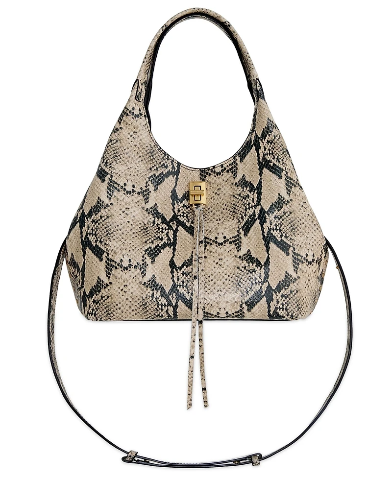 Rebecca Minkoff Darren Carrysome Leather Small Satchel Handbag