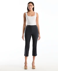 Rafaella Petite Horse Bit Pull-On Capri Pants