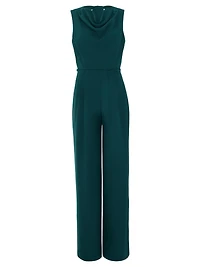 Phase Eight Women's Monique Cowl Neck Wide Leg Jumpsuit