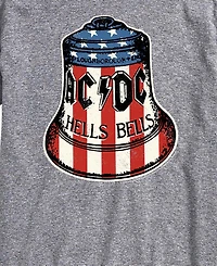 Airwaves Men's Acdc Hells Bells Americana Short-Sleeve Graphic T-Shirt