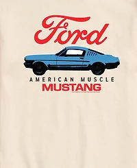 Airwaves Men's Ford American Muscle Mustang Short-Sleeve Graphic T-Shirt
