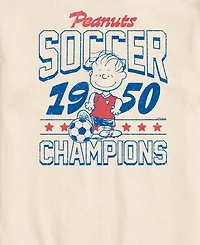 Airwaves Men's Peanuts Linus Soccer Short-Sleeve Graphic T-Shirt